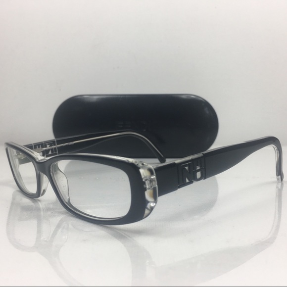 Fendi Accessories - Fendi 767 Crystal Black Prescription Eyeglasses